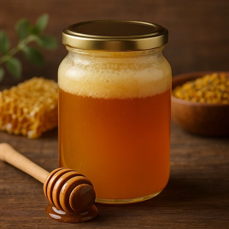 سوپر فود ناب ایرانی( 30 گرم ژل رویال اصلی با نیم کیلو عصل درجه یک)